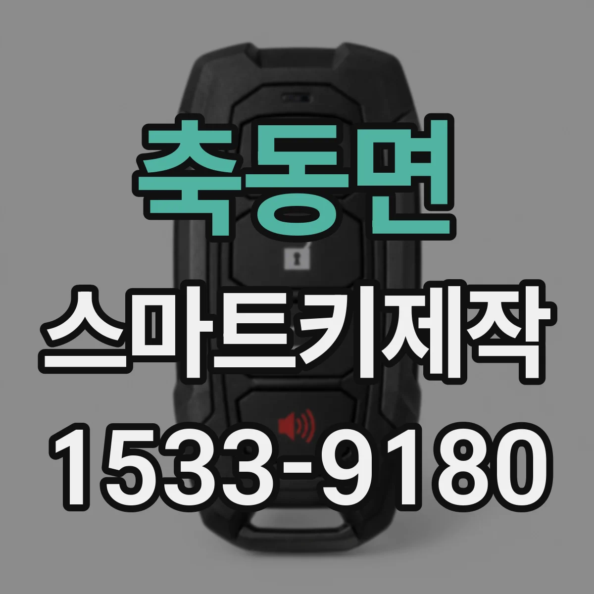 축동면 스마트키제작