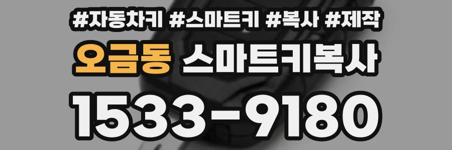 오금동 스마트키복사