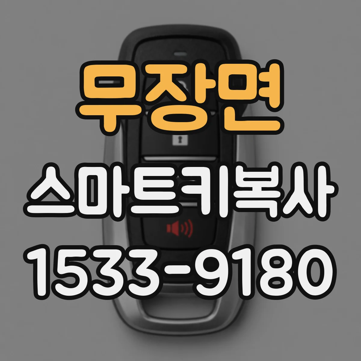 무장면 스마트키복사