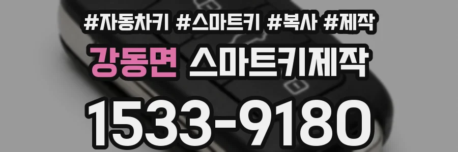 강동면 스마트키제작