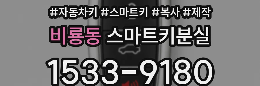 비룡동 스마트키분실