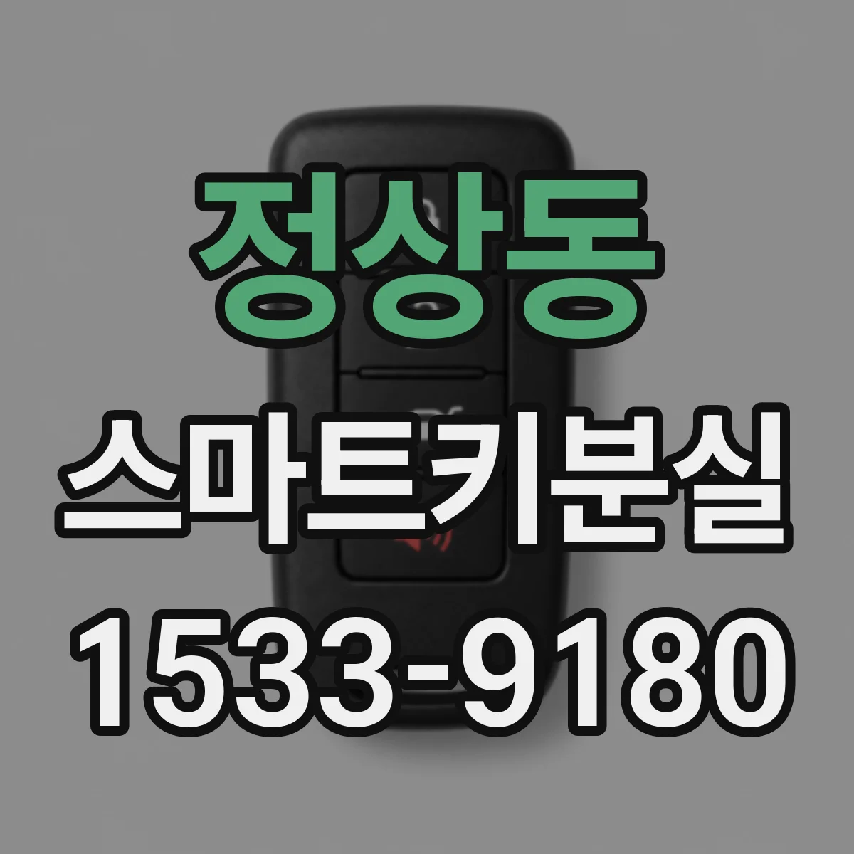 정상동 스마트키분실