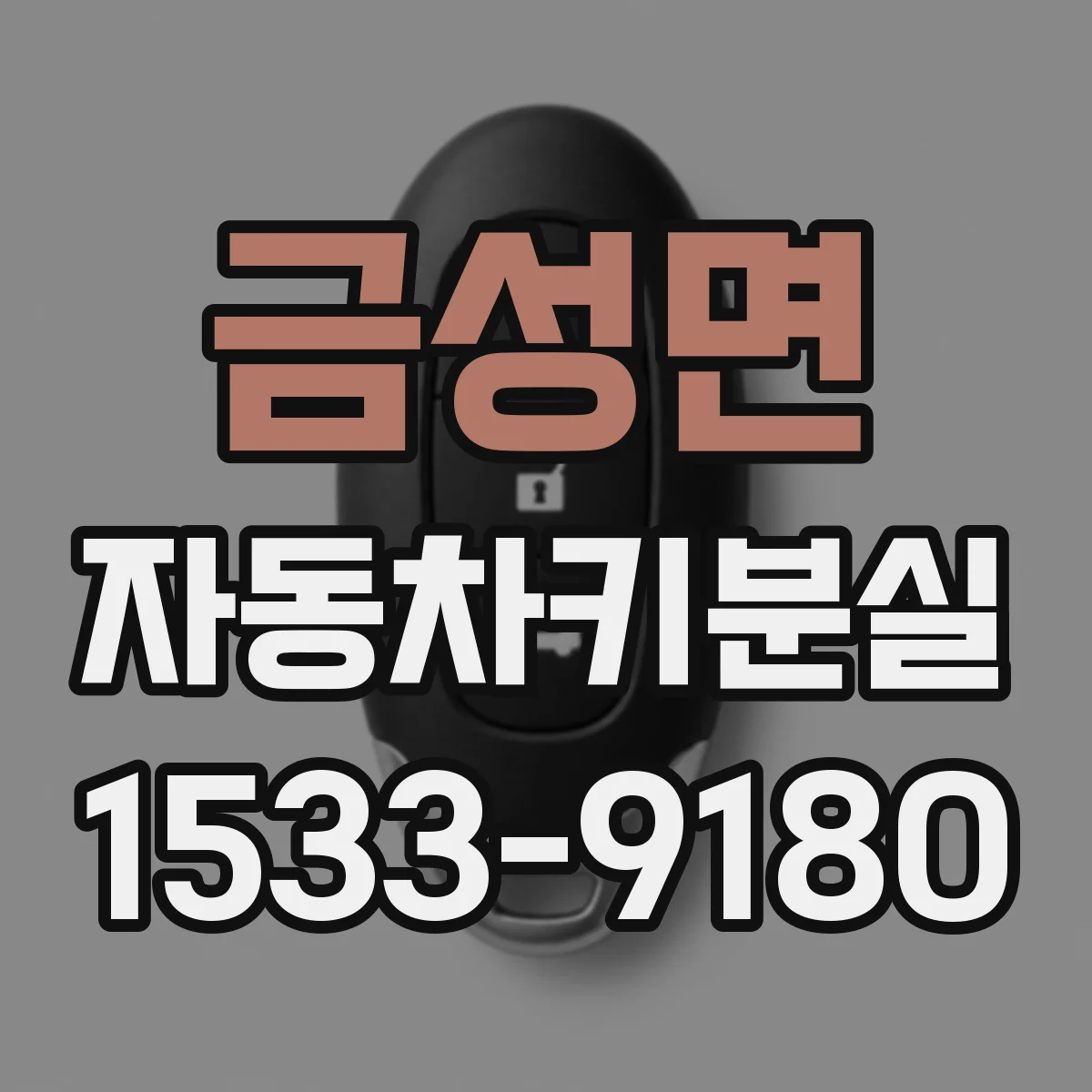 금성면 자동차키분실