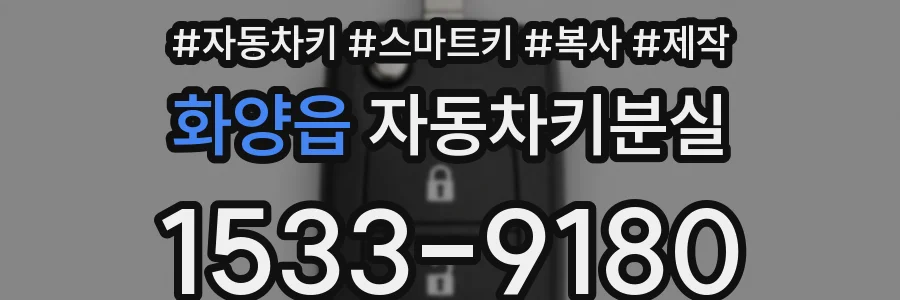 화양읍 자동차키분실
