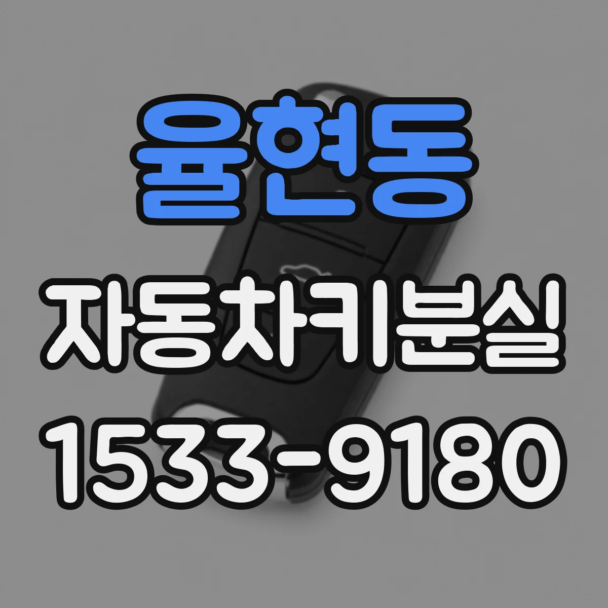 율현동 자동차키분실