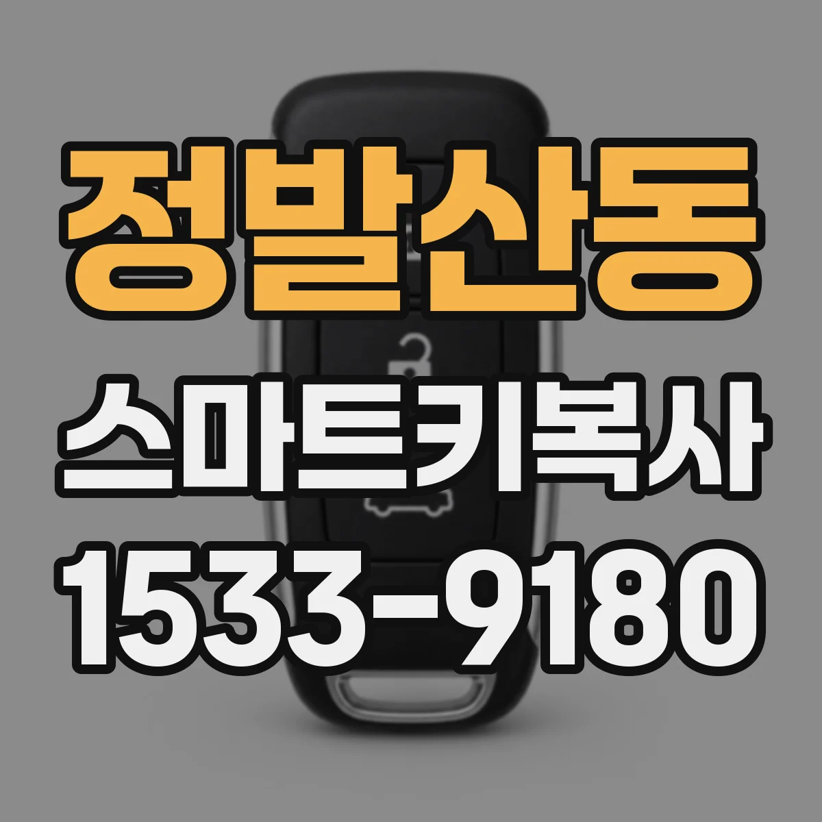 정발산동 스마트키복사