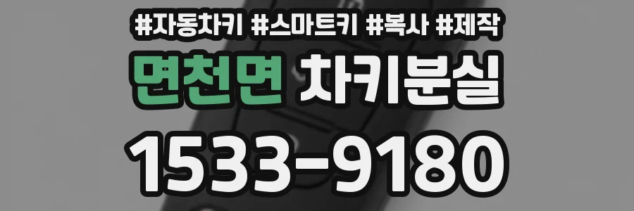면천면 차키분실