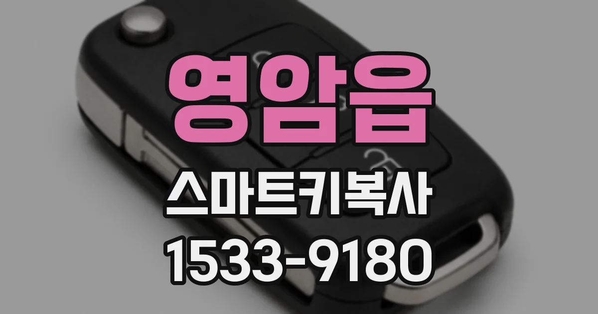 영암읍 스마트키복사