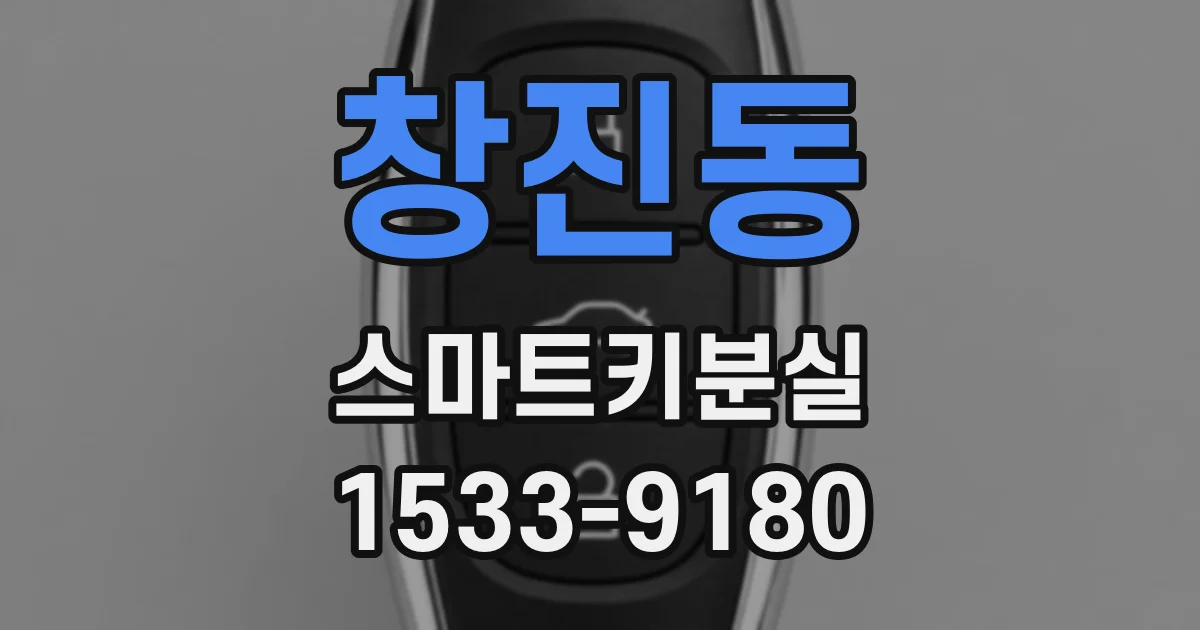 창진동 스마트키분실