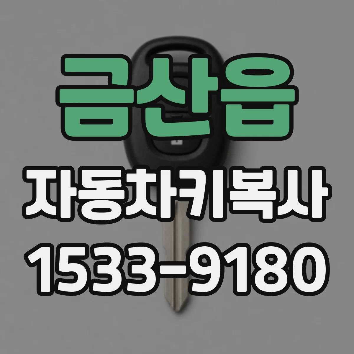 금산읍 자동차키복사