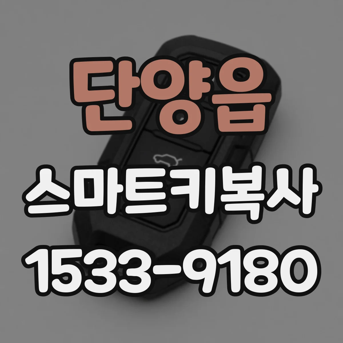 단양읍 스마트키복사