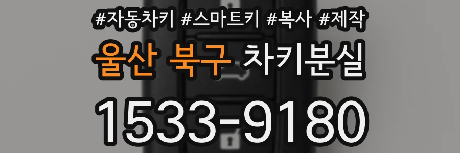 울산 북구 차키분실