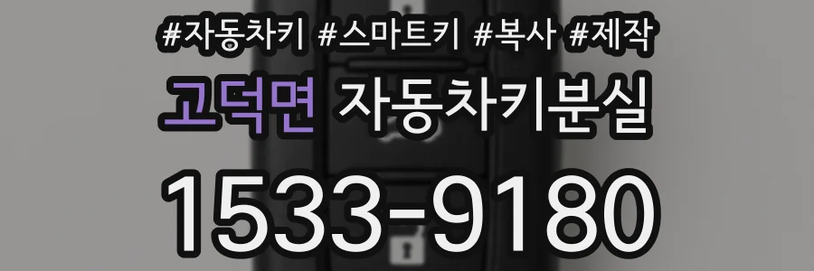 고덕면 자동차키분실