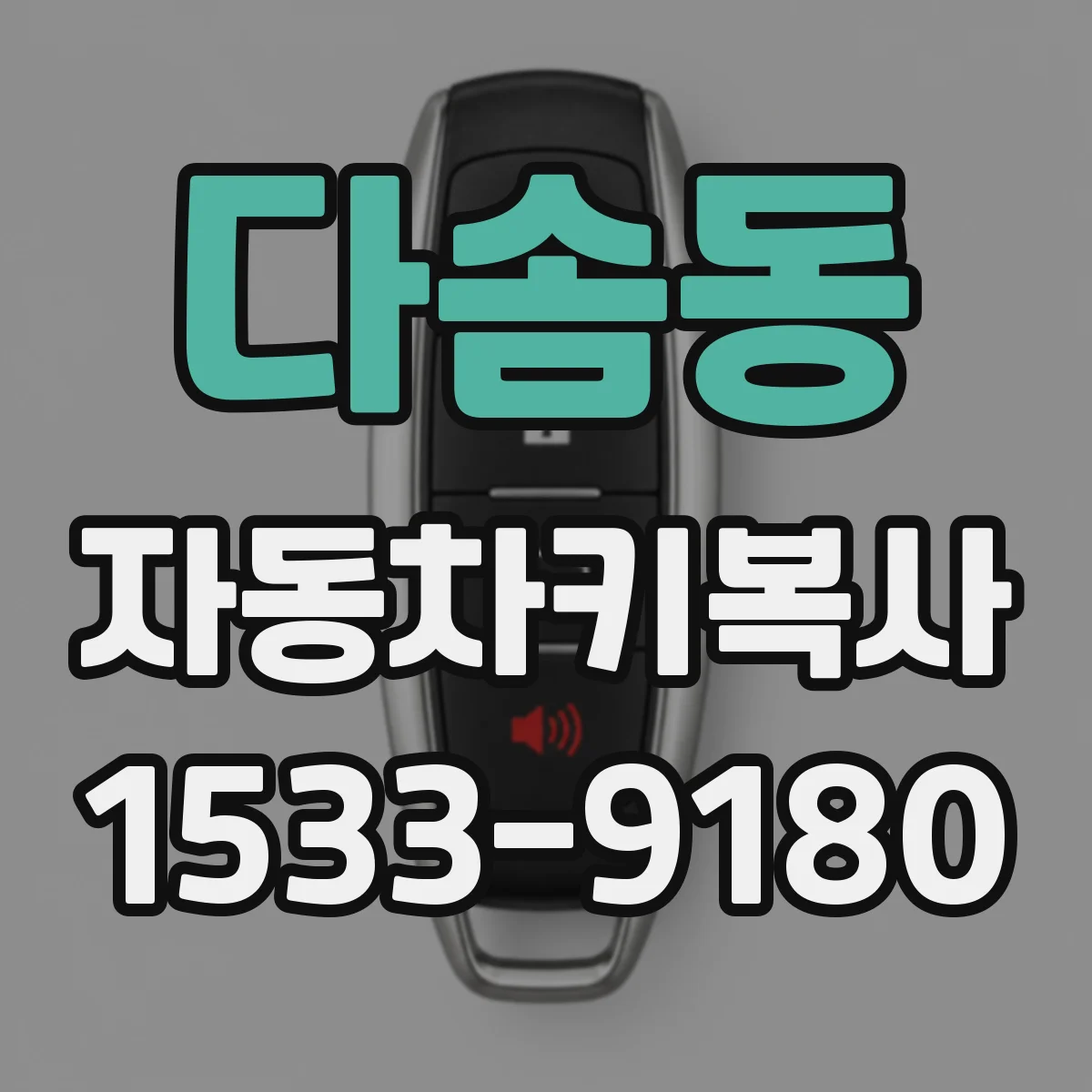 다솜동 자동차키복사