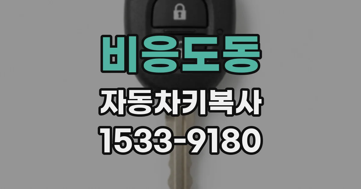 비응도동 자동차키복사