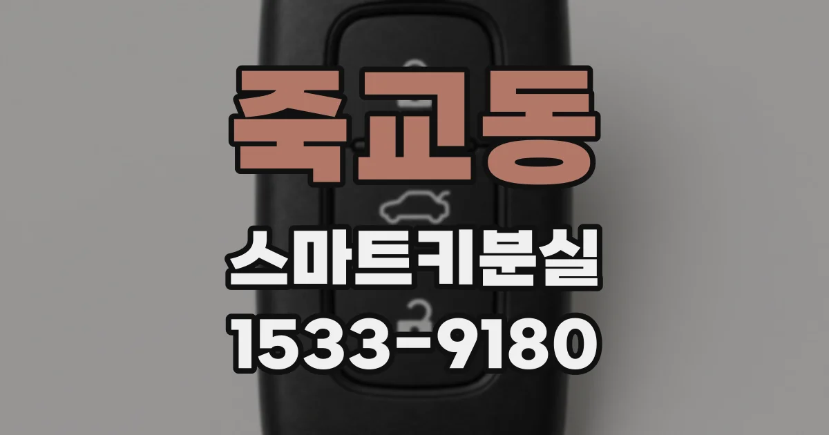 죽교동 스마트키분실