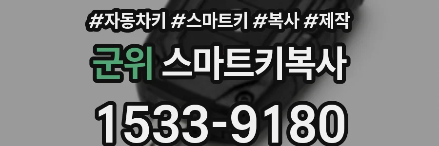 군위 스마트키복사