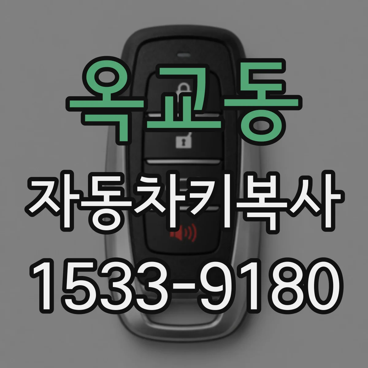 옥교동 자동차키복사