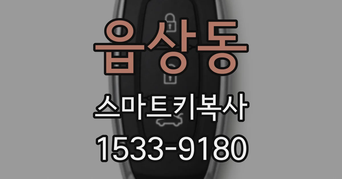 읍상동 스마트키복사