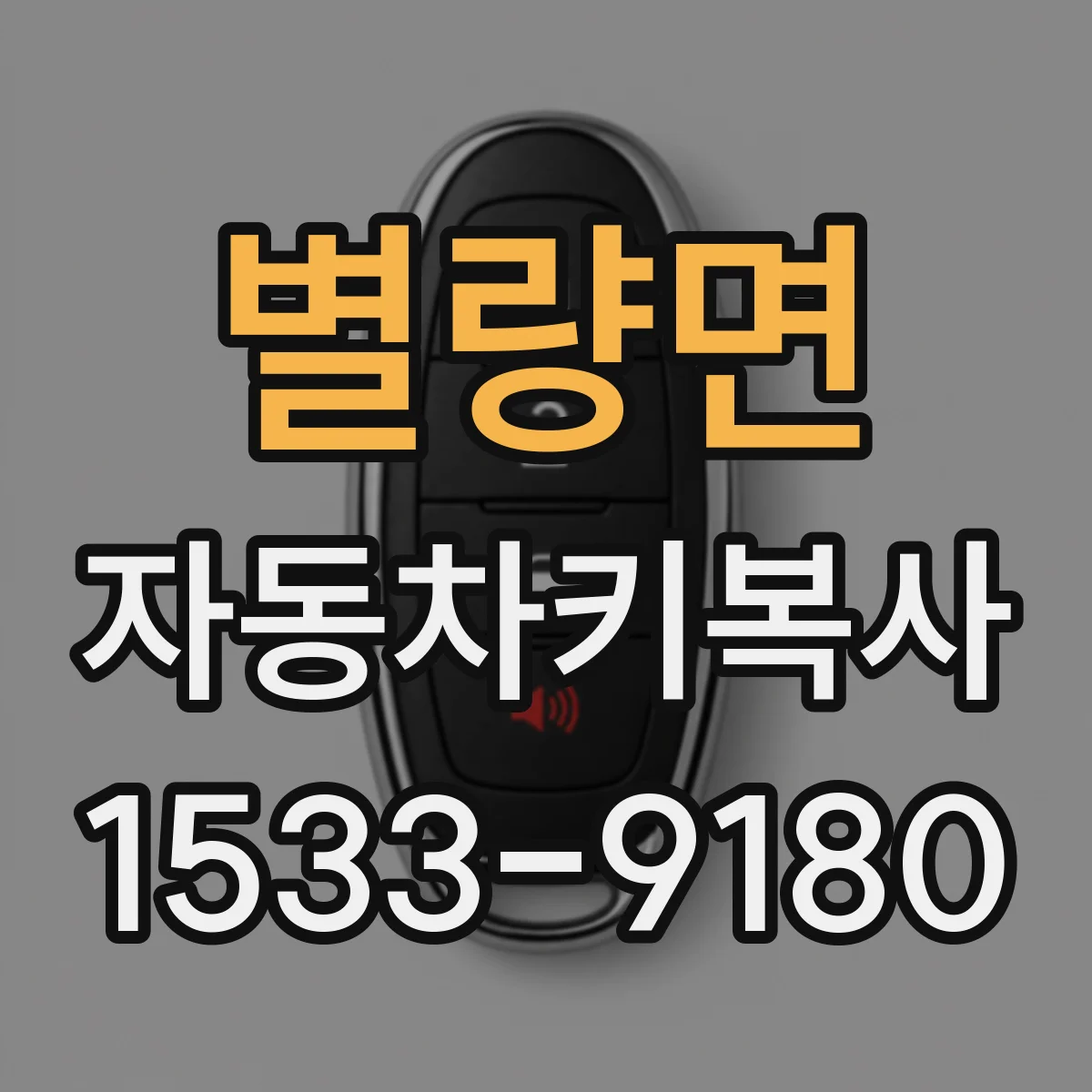 별량면 자동차키복사