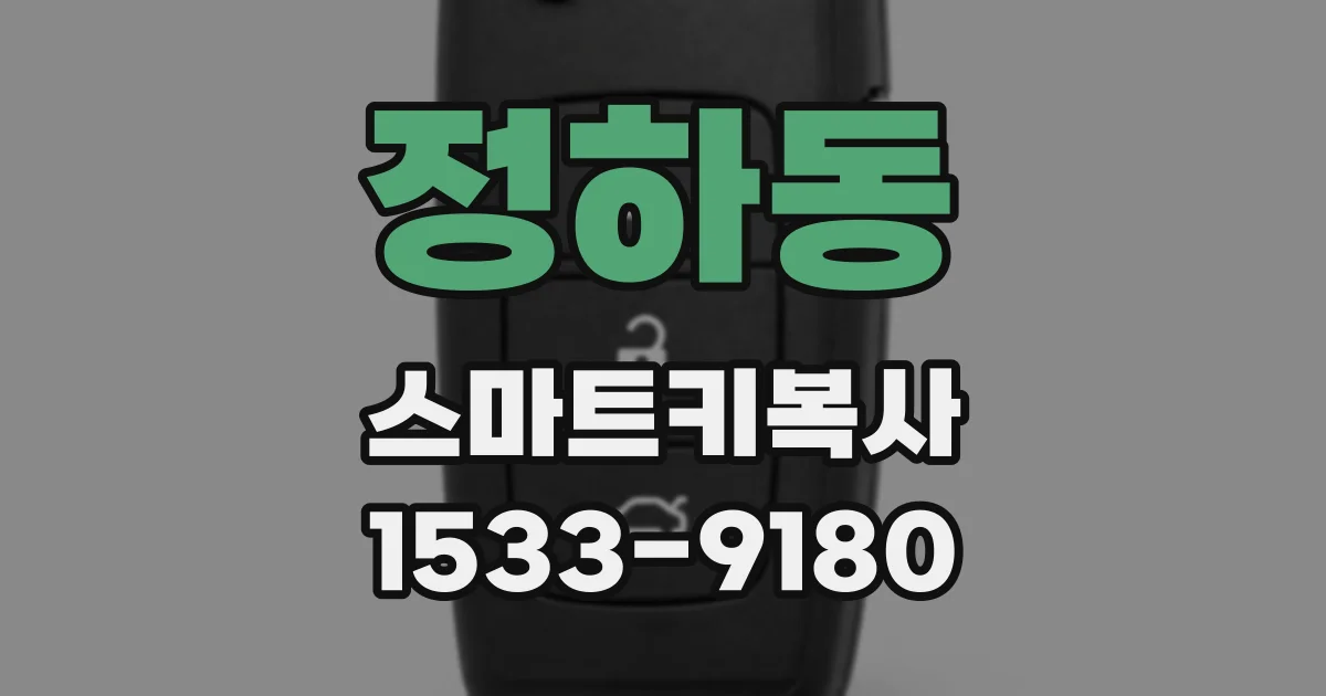 정하동 스마트키복사