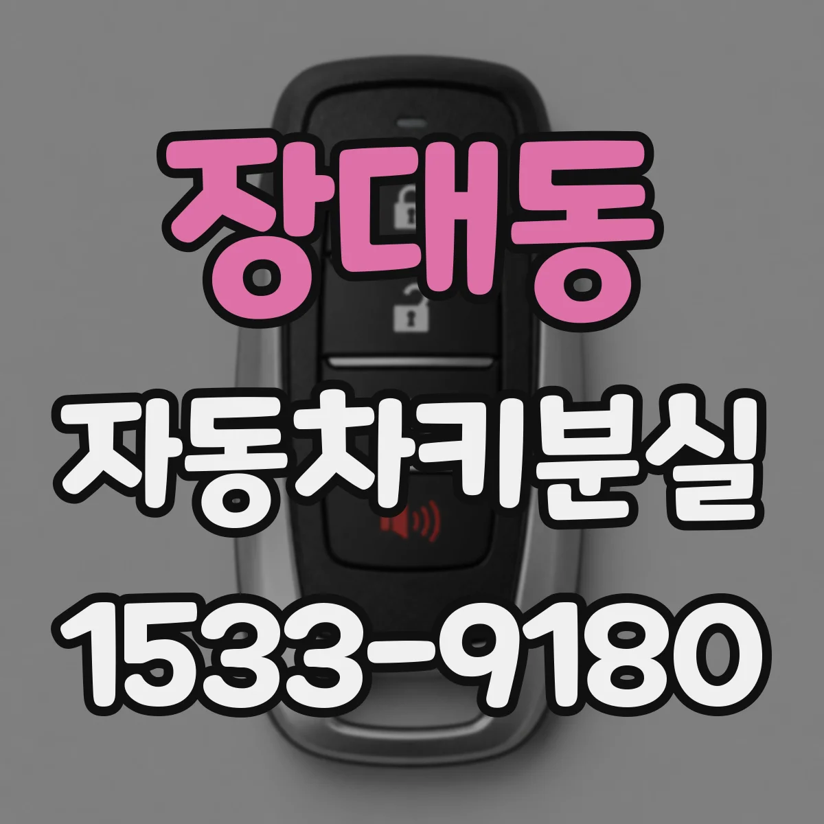 장대동 자동차키분실