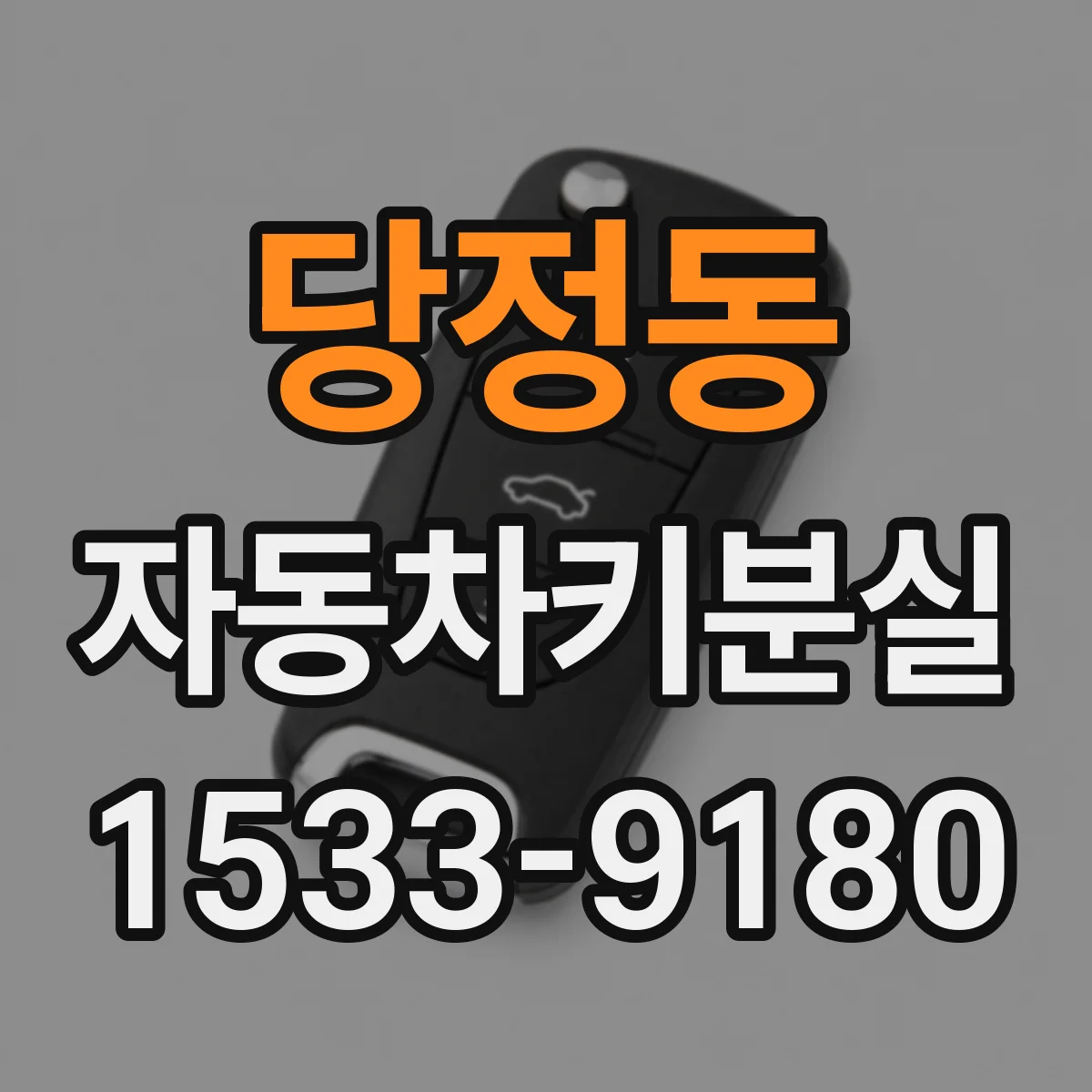 당정동 자동차키분실