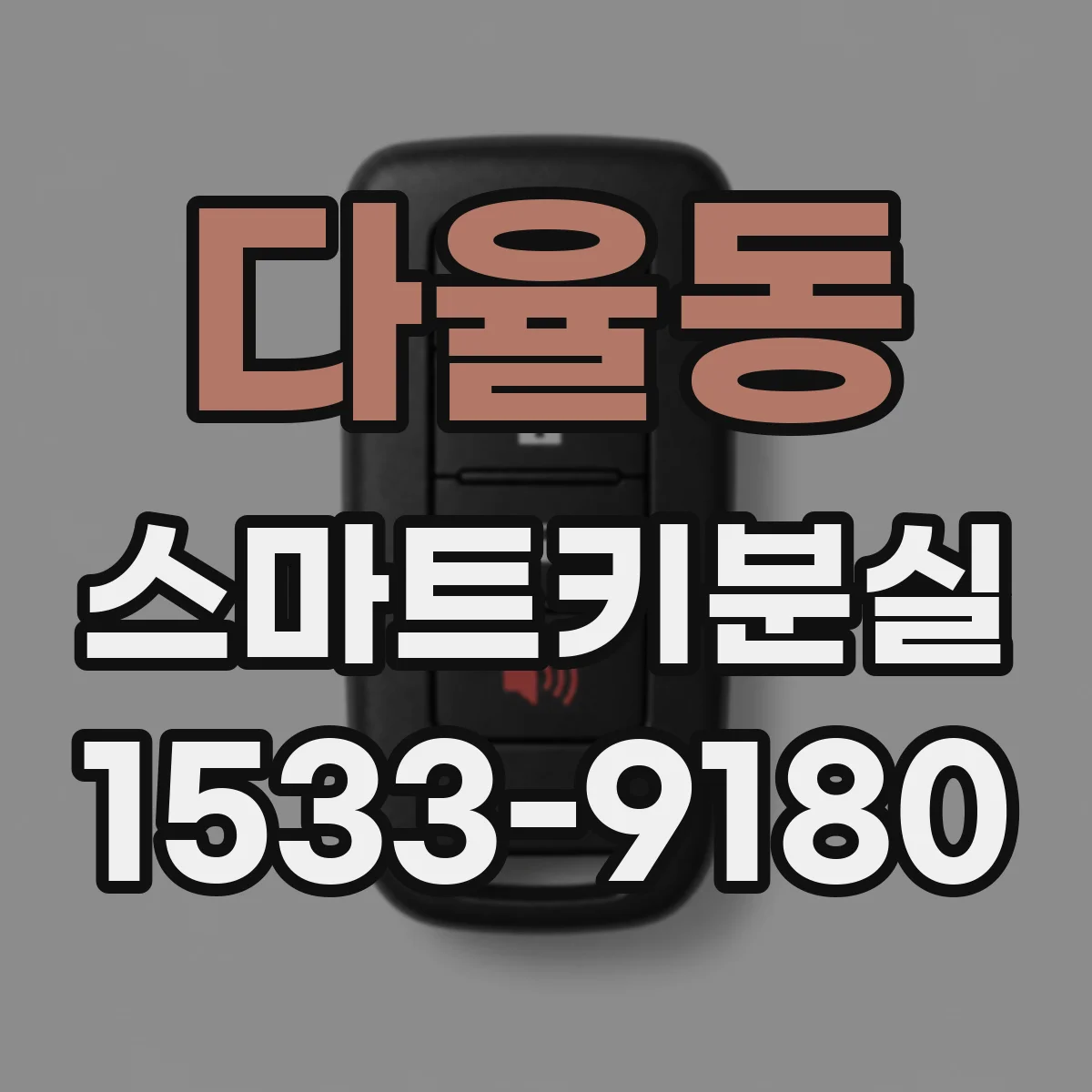 다율동 스마트키분실