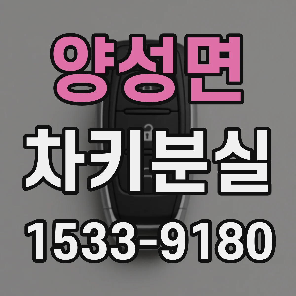 양성면 차키분실