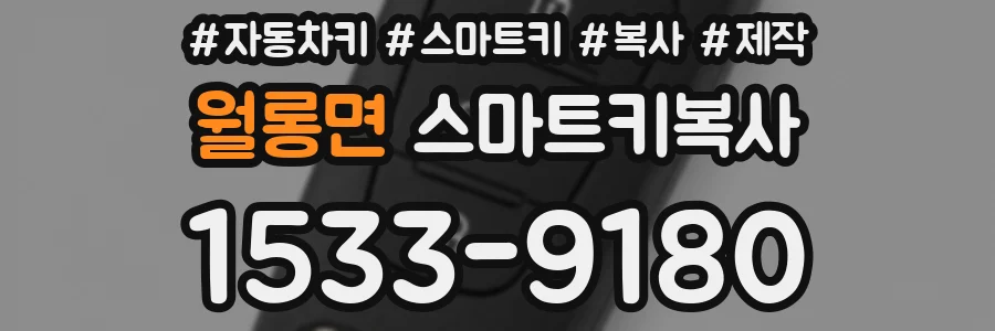 월롱면 스마트키복사
