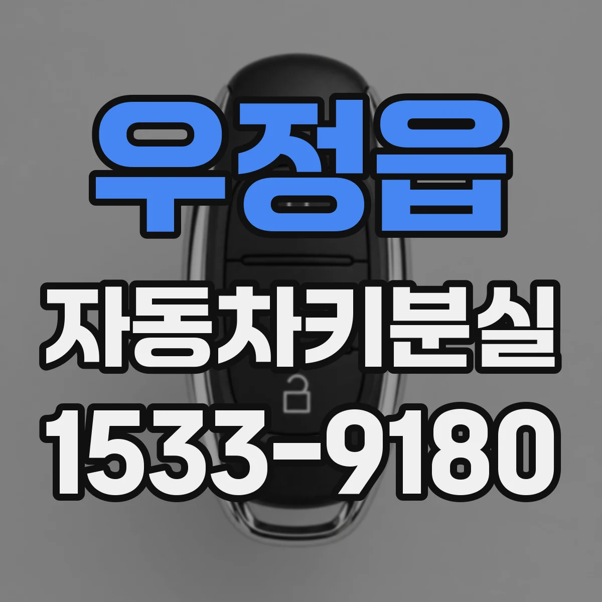 우정읍 자동차키분실