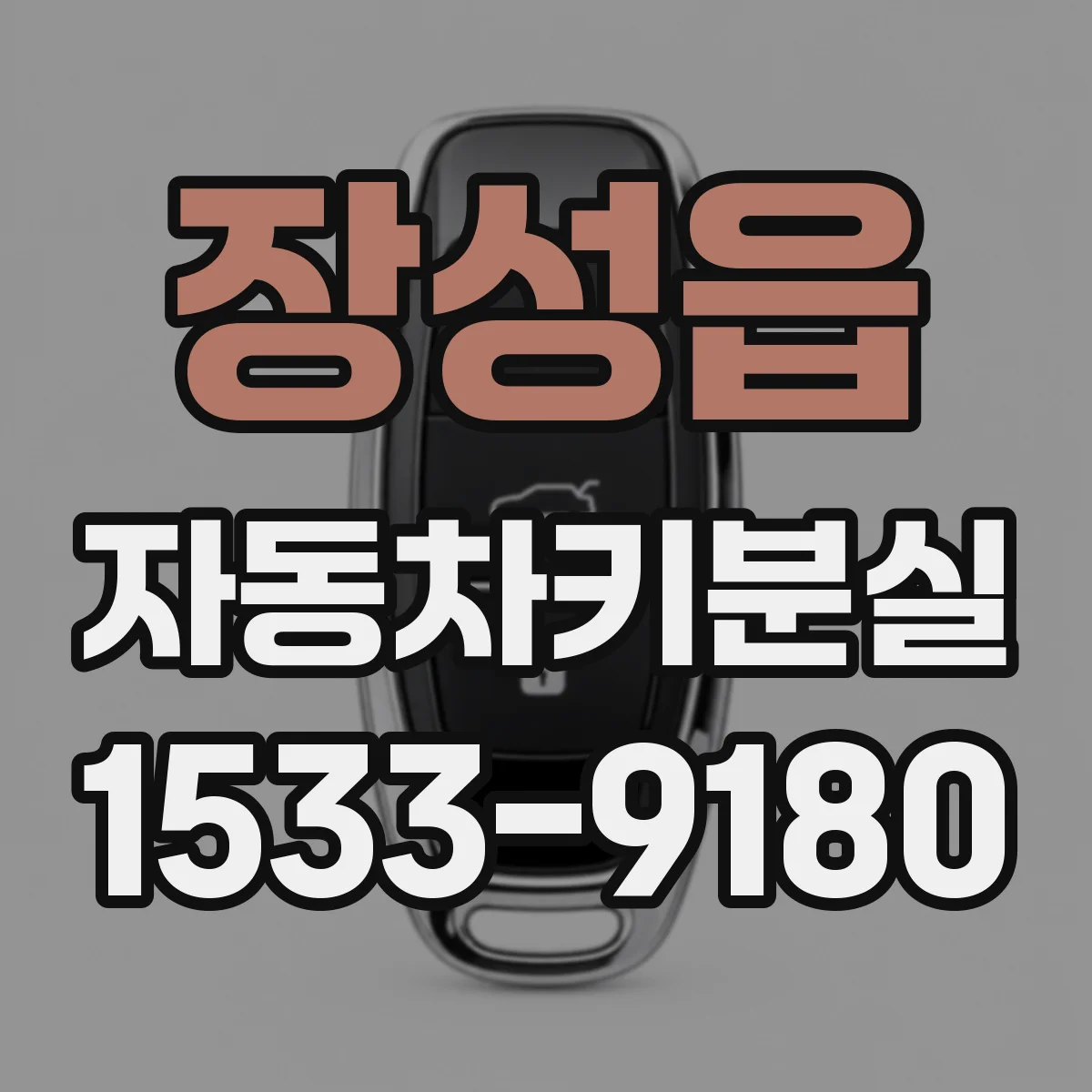 장성읍 자동차키분실