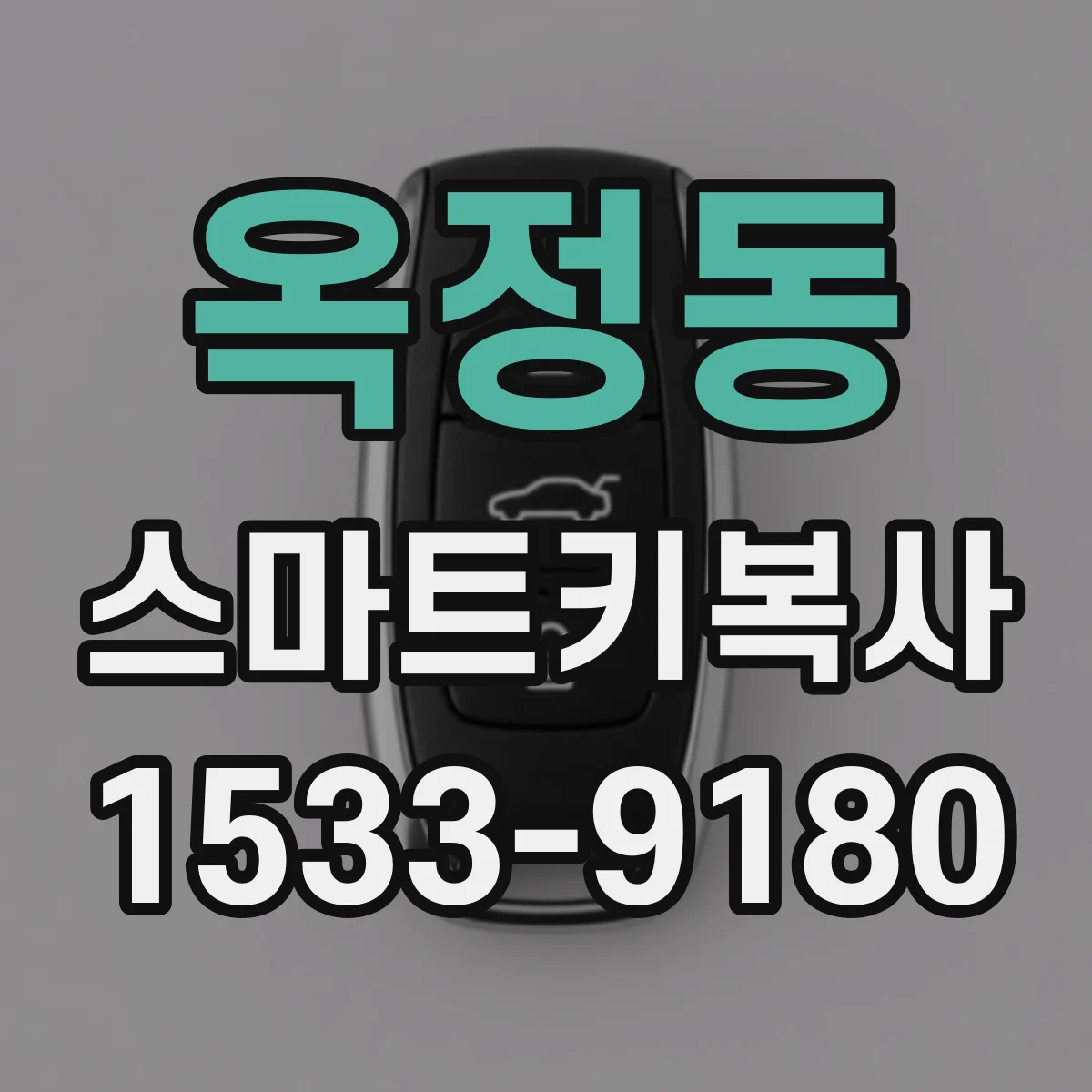 옥정동 스마트키복사