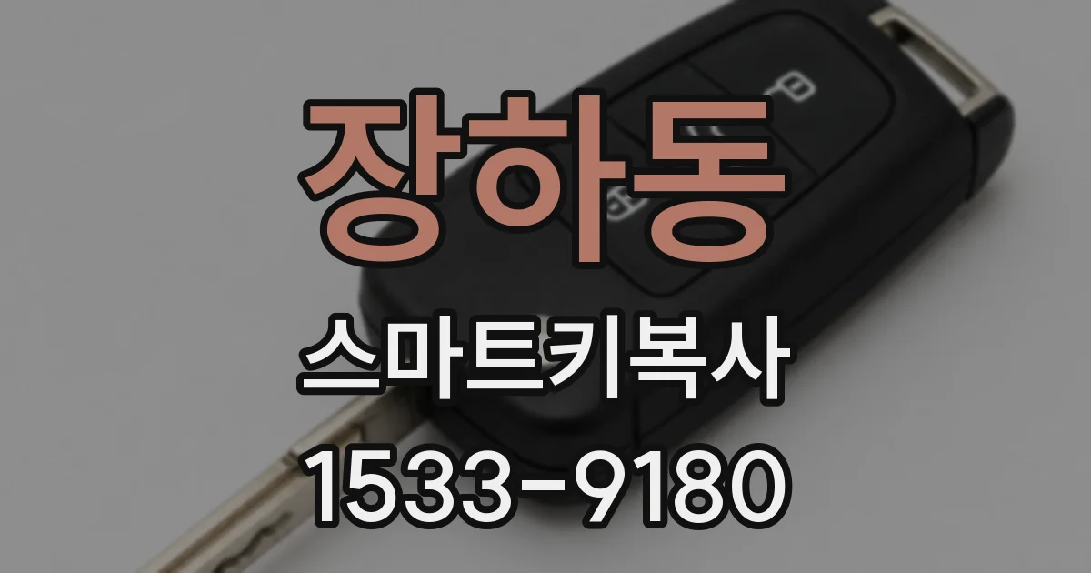 장하동 스마트키복사