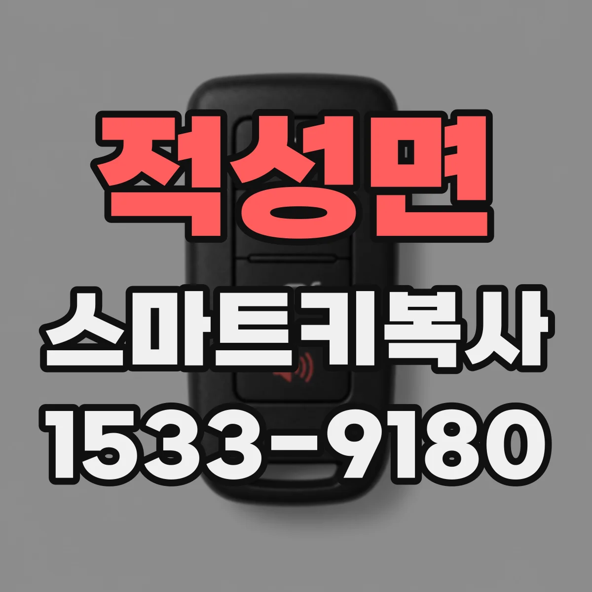 적성면 스마트키복사