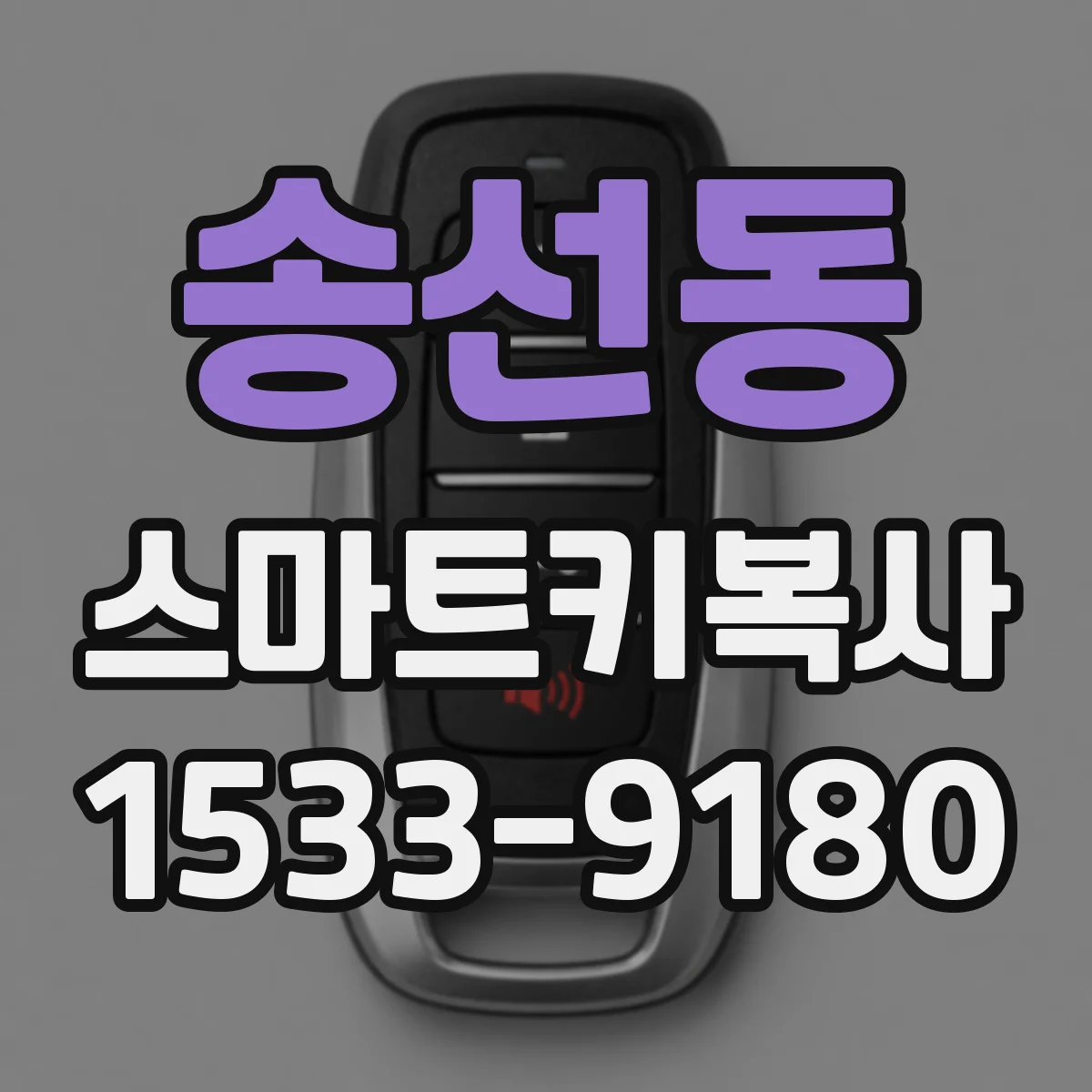 송선동 스마트키복사