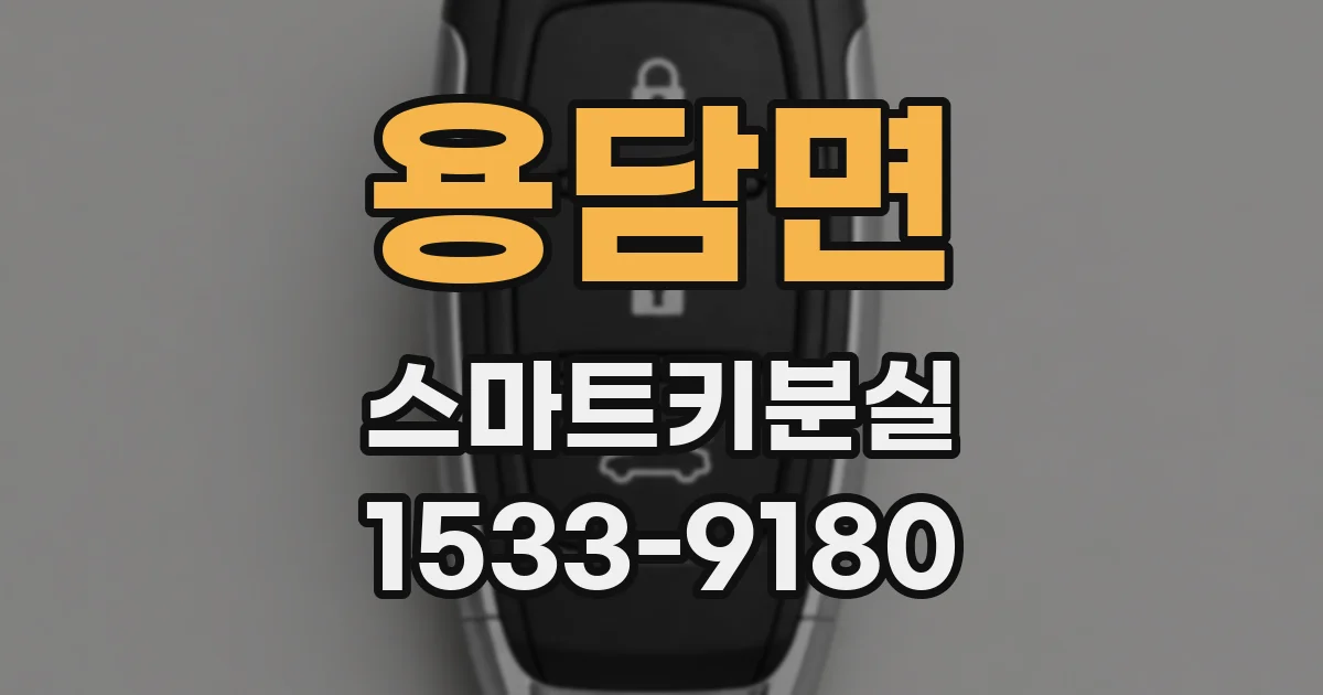 용담면 스마트키분실