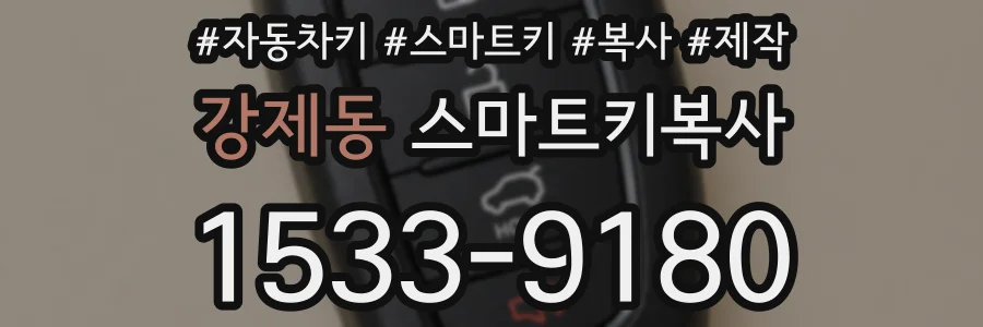 강제동 스마트키복사