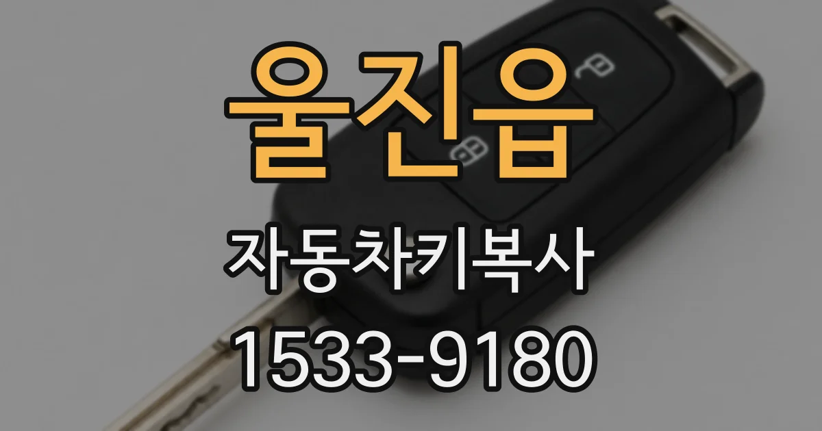 울진읍 자동차키복사