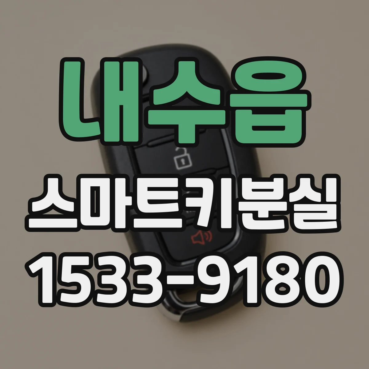 내수읍 스마트키분실