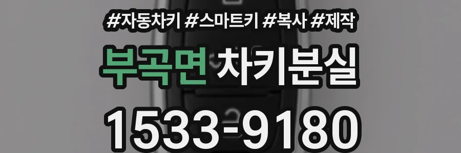 부곡면 차키분실