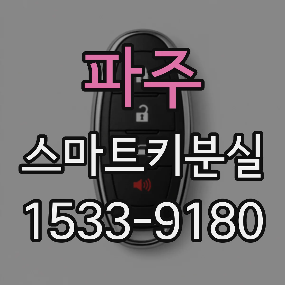 파주 스마트키분실