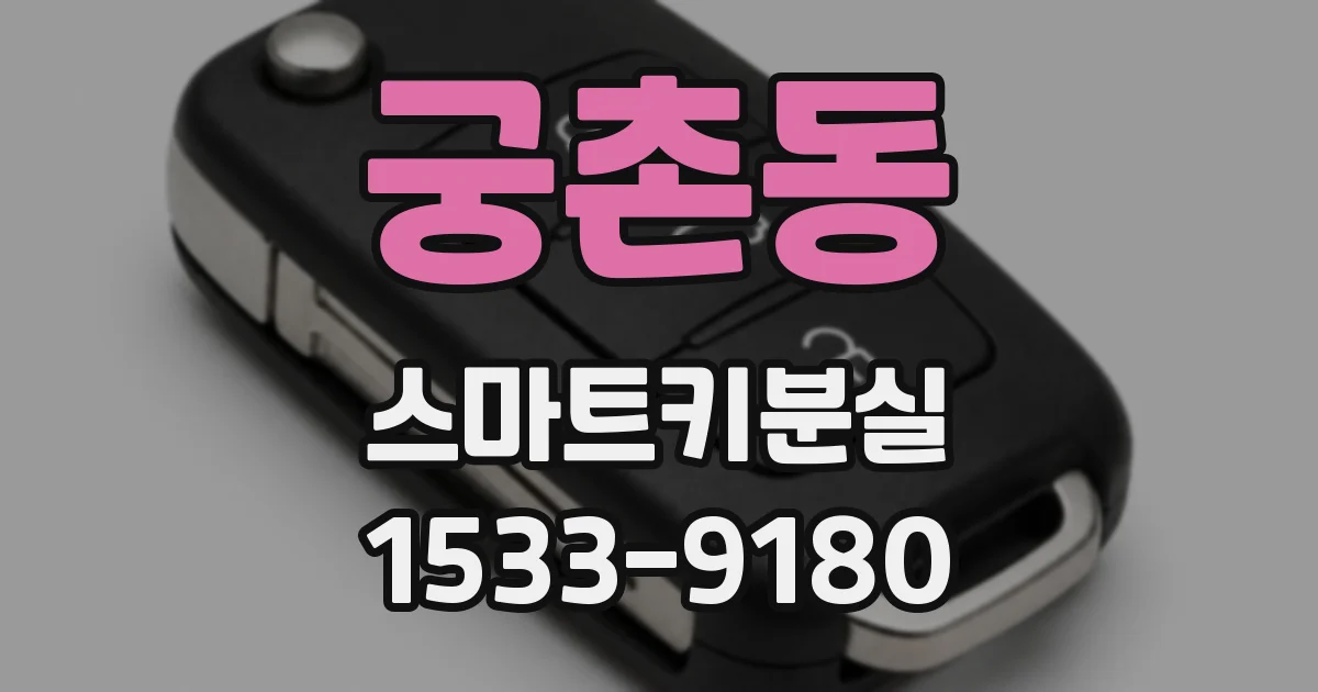 궁촌동 스마트키분실