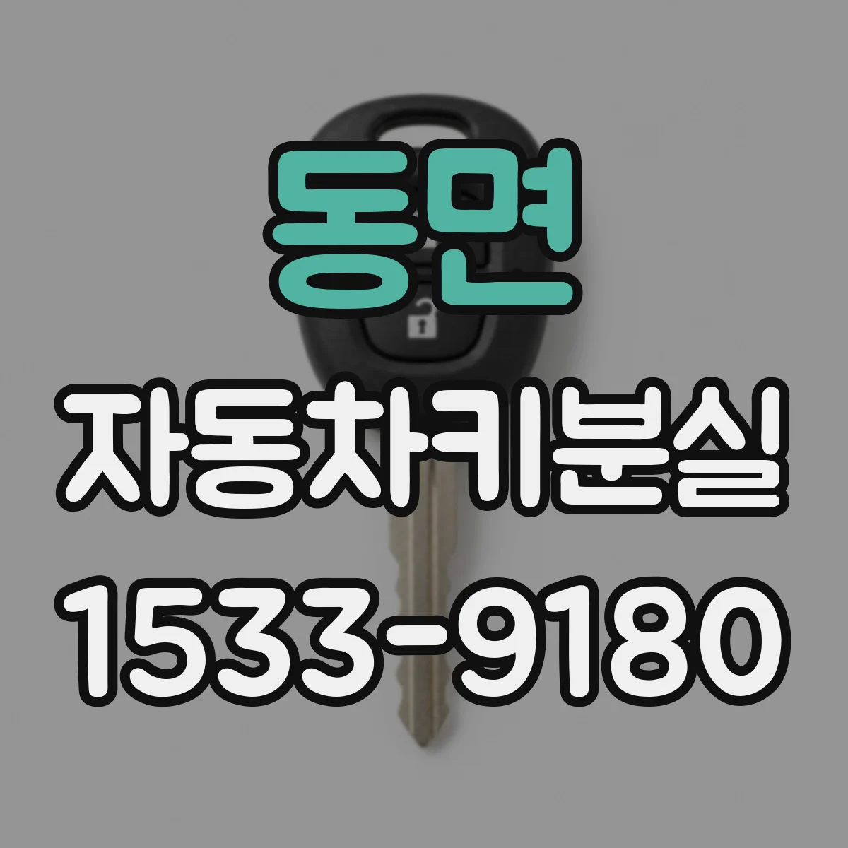 동면 자동차키분실