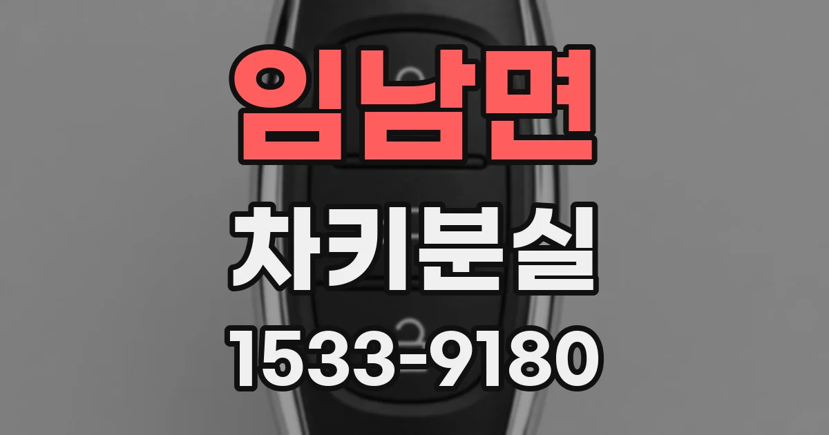 임남면 차키분실
