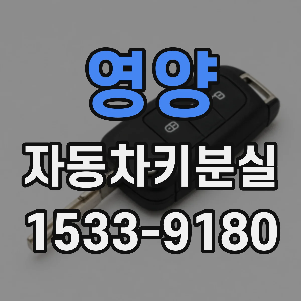 영양 자동차키분실
