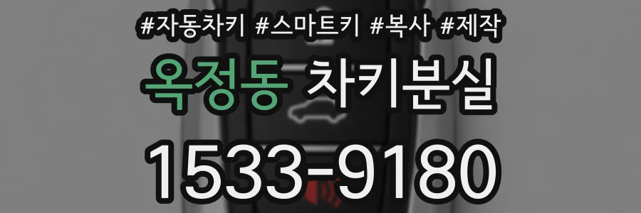 옥정동 차키분실
