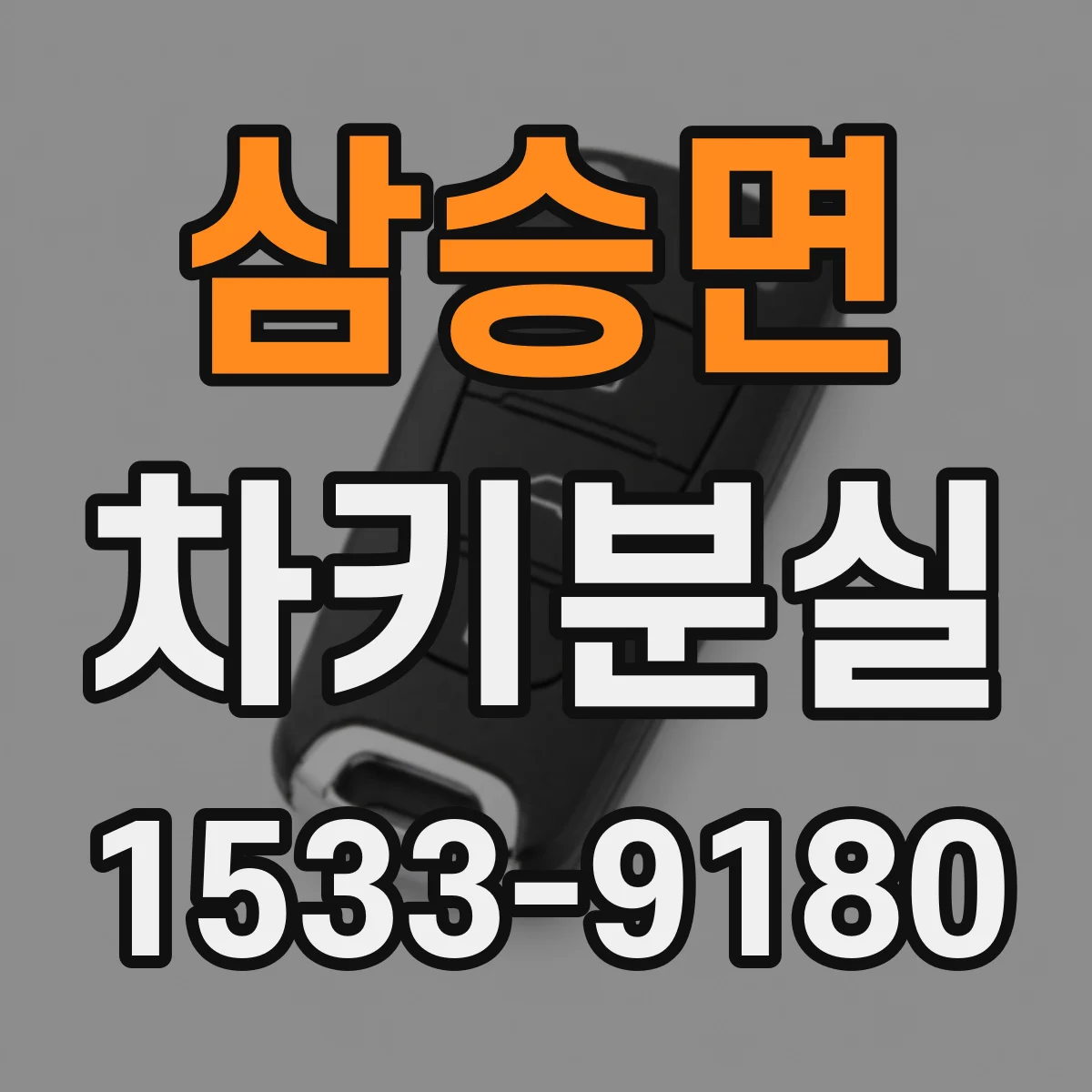 삼승면 차키분실