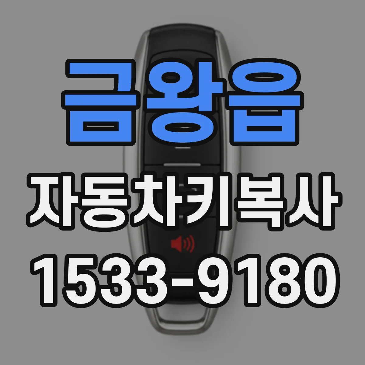 금왕읍 자동차키복사