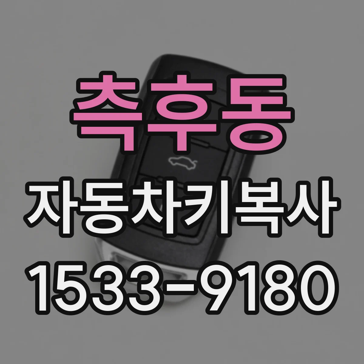 측후동 자동차키복사